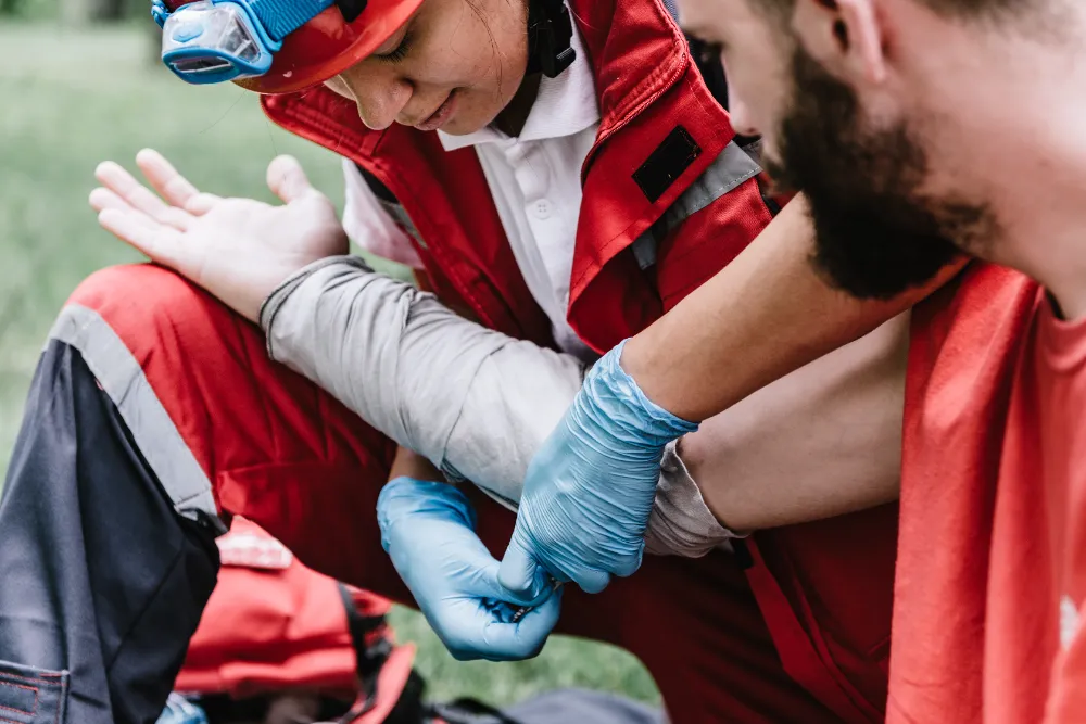 Verband anlegen | Erste Hilfe Neuss